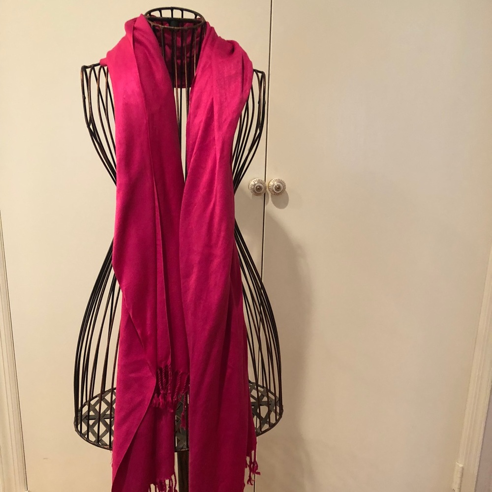 Hot Pink Scarf